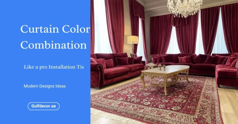 A Detailed Guide to Selecting The Right Curtain Color Combination For Any Room