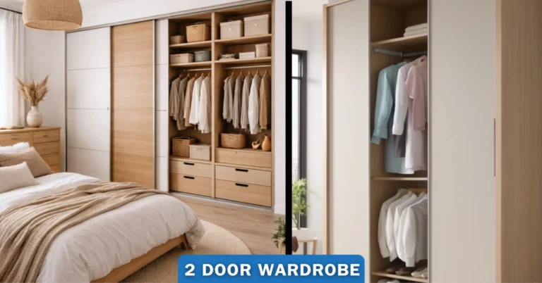 Why 2 door wardrobe in the bedroom? Benefits & Style