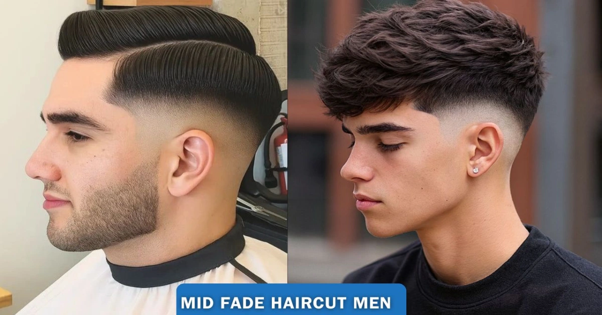Mid Fade Haircut Men