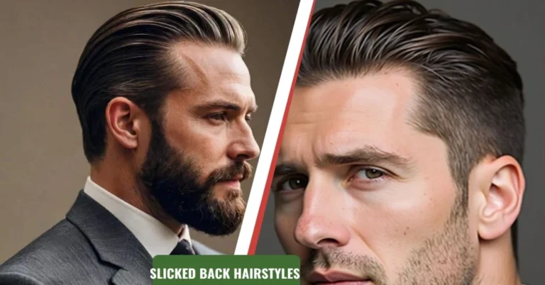Slicked Back Hairstyles