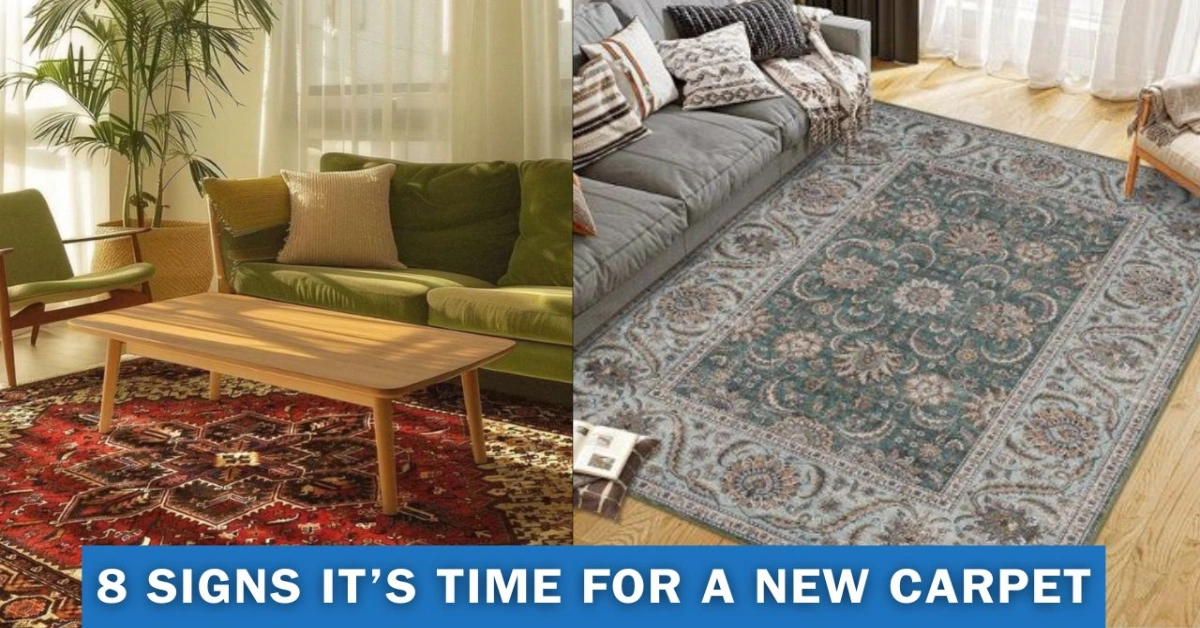8 Signs It’s Time for a New Carpet