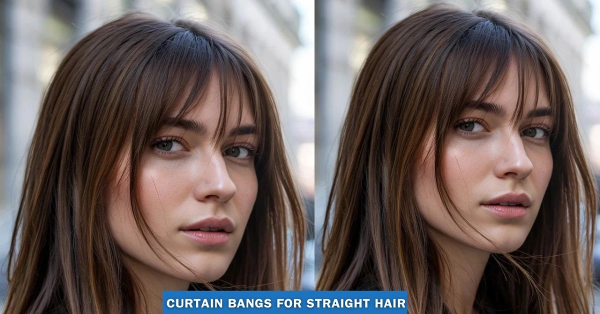 Curtain Bangs For Straight Hair