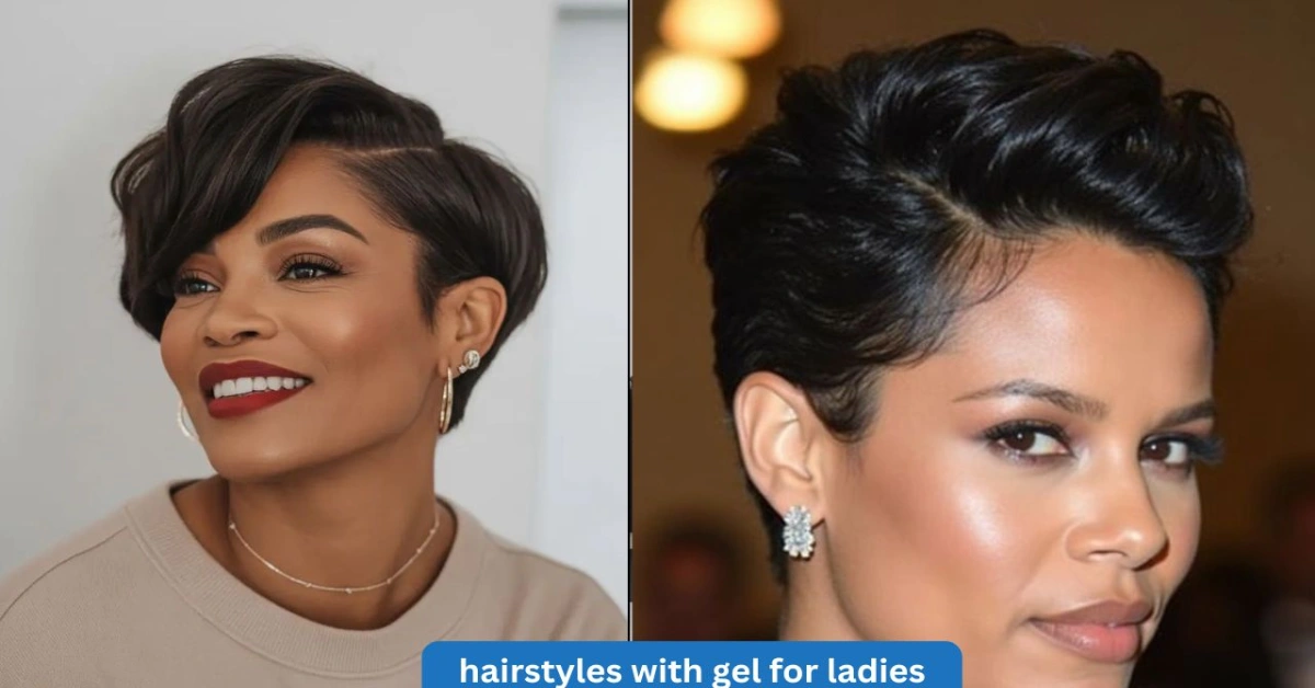 hairstyles with gel for ladies
