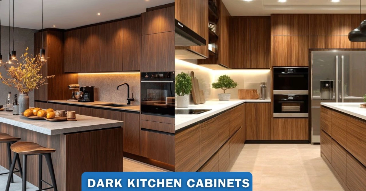 Dark Kitchen Cabinets