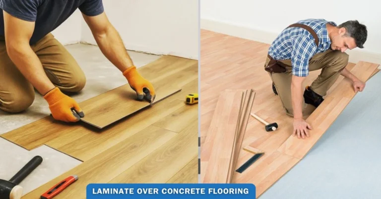 How to Install Laminate Flooring Over Concrete 