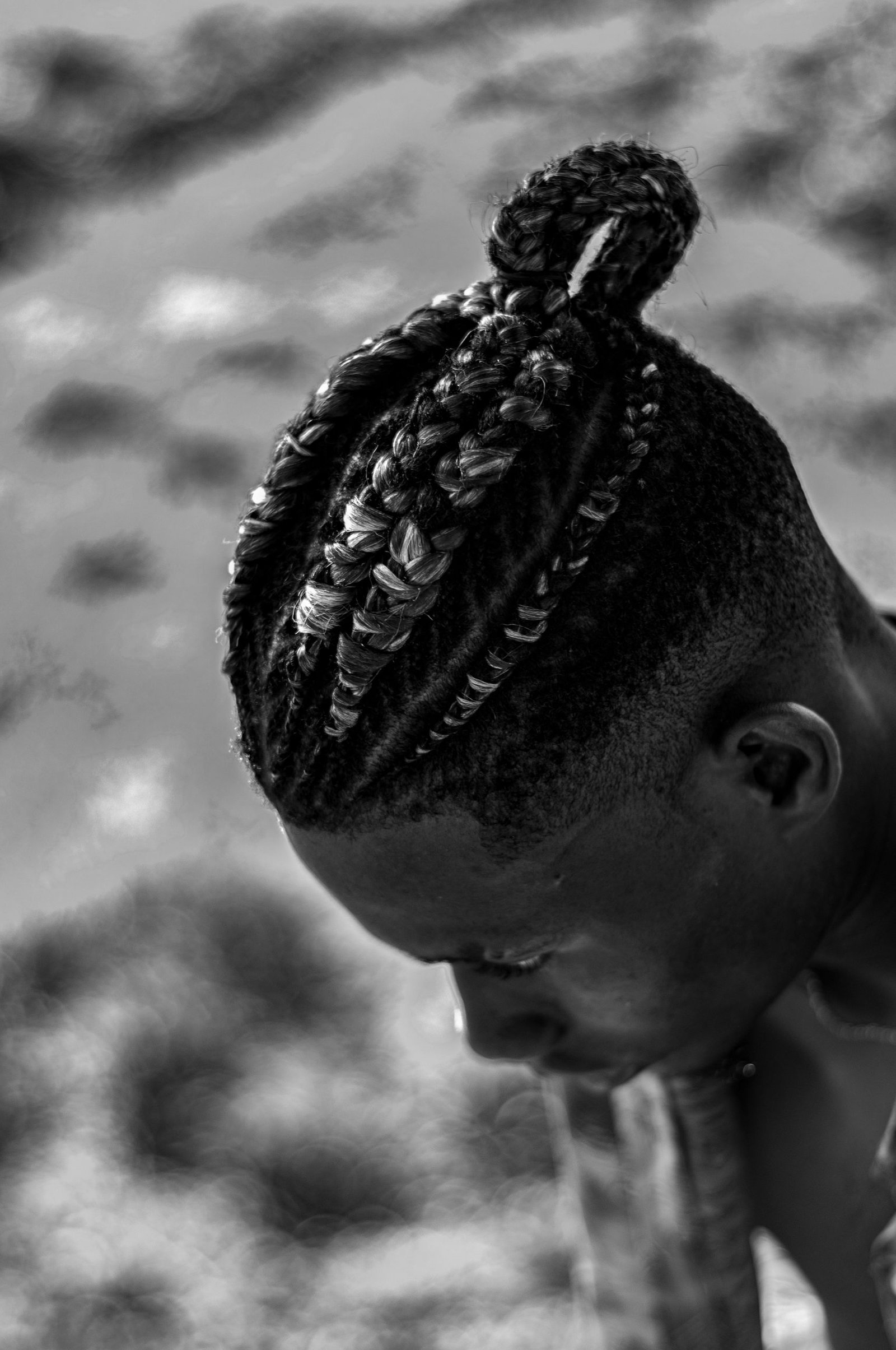 Man with box braids, one of the most versatile braid styles for men