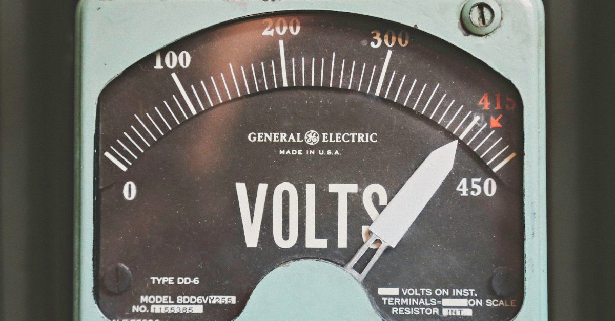 Electricity meter used to measure utility consumption for an EtihadWE FEWA account